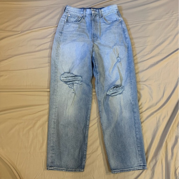 Edwin Distressed Boyfriend Jeans - Picture 4 of 14